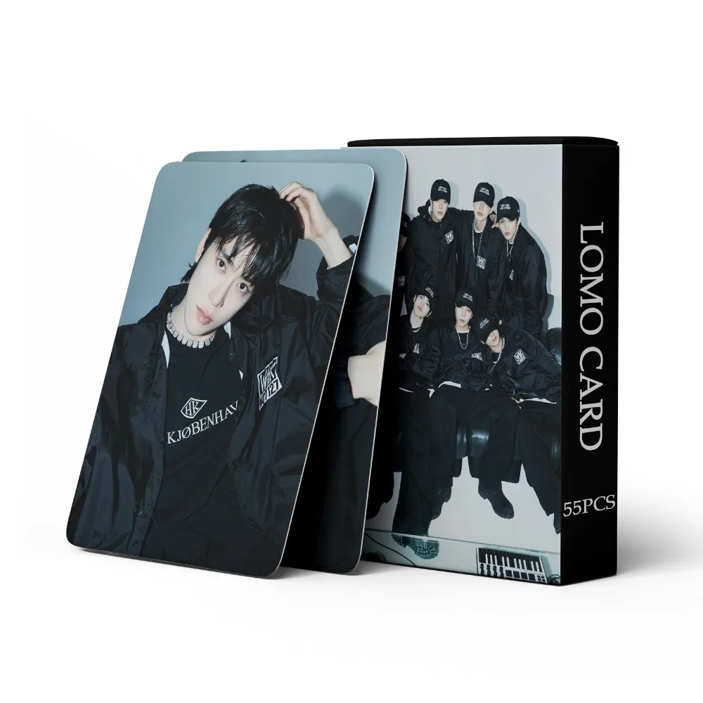 55Pcs Kpop Idol New Album WALK - The 6th Album Lomo Card Photocard  HD Printed Taiyi Song Theme Characters Postcard Fans Gifts