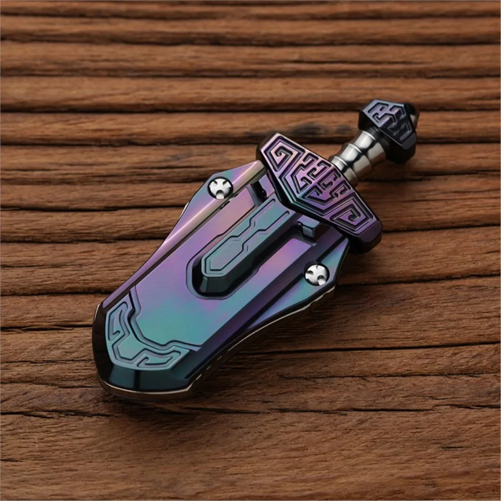 WANWU Special Materials Taia Sword Oil Slick Zirconium Mechanical