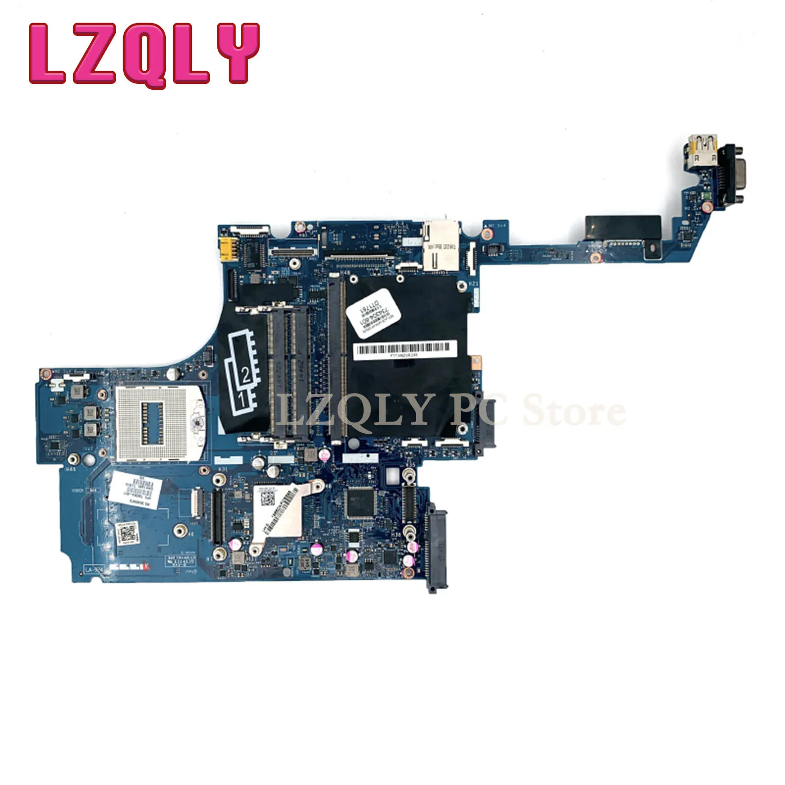 Imagem -02 - Lzqly-placa-mãe para Notebook Totalmente Testada hp Zbook 15 Série g1 La-9241p 734304001 734304601 734304501 Slot de Ram