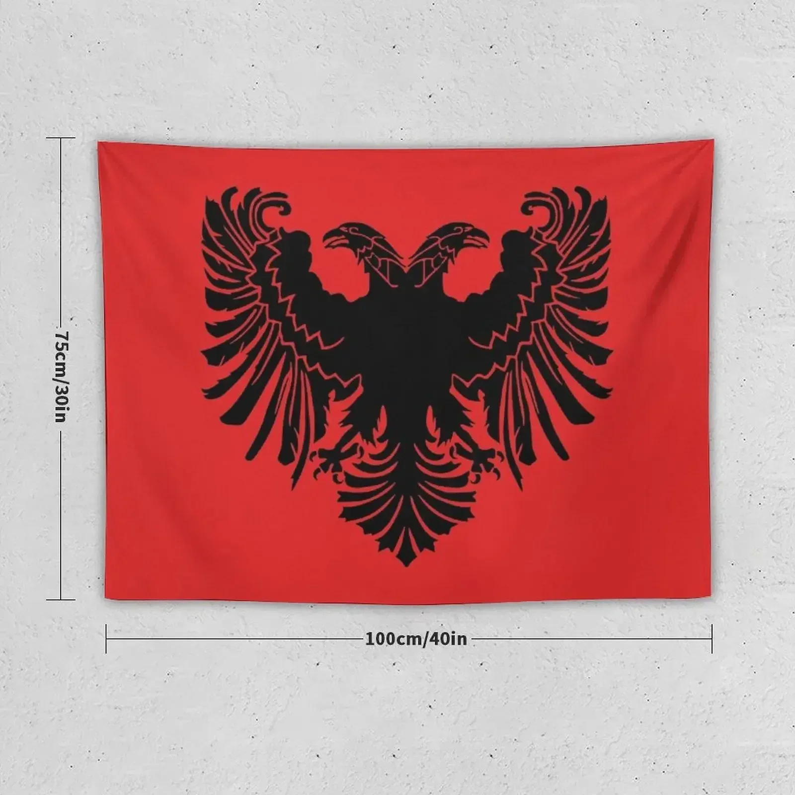 Albanian Flag Tapestry Hanging Wall Things To Decorate The Room Tapestry