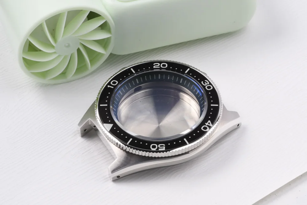 62MAS-Uhrengehäuse, leuchtendes Saphir-Tauchgehäuse aus Edelstahl, passend für Seiko-Modifikationen für NH35A, NH36A, Zubehör für automatische Uhrwerke – Detail 9