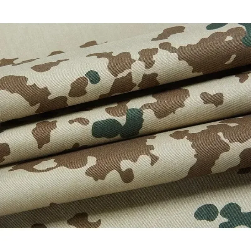 German Camouflage Fabric 1.5m Wide Polyester Cotton Camping Hunting DIY Fabric Fishing Camouflage Popular Choice