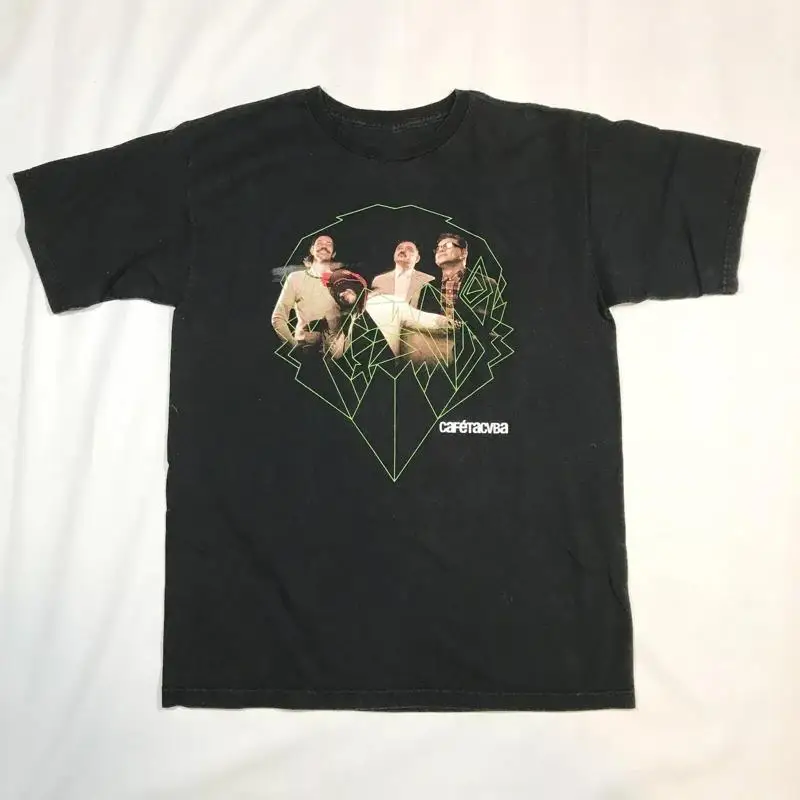 Caf Tacvba Band T Shirt Mens Alternative Rock Hip Hop 1Side Kk1616