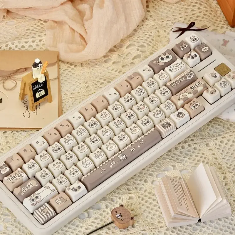 Highly Cute PBT Keycap Thermal Sublimation Mechanical Keyboard Special
