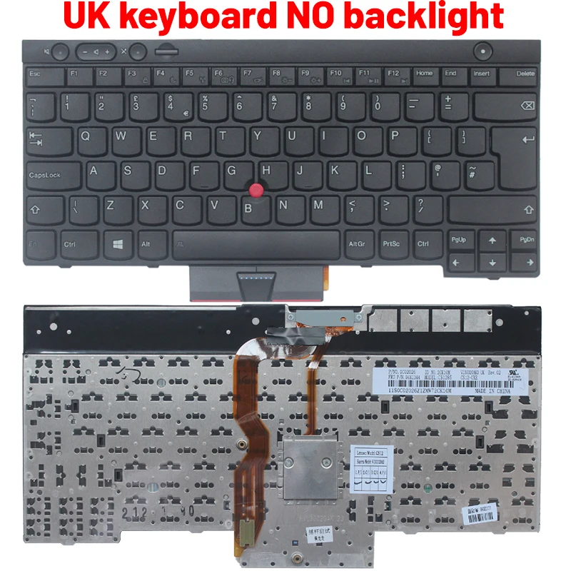 NEW Russian/US/UK/Spanish/Latin/German laptop keyboard FOR LENOVO THINKPAD T530 T530i T430 T430s T430I X230 W530 L430 L530
