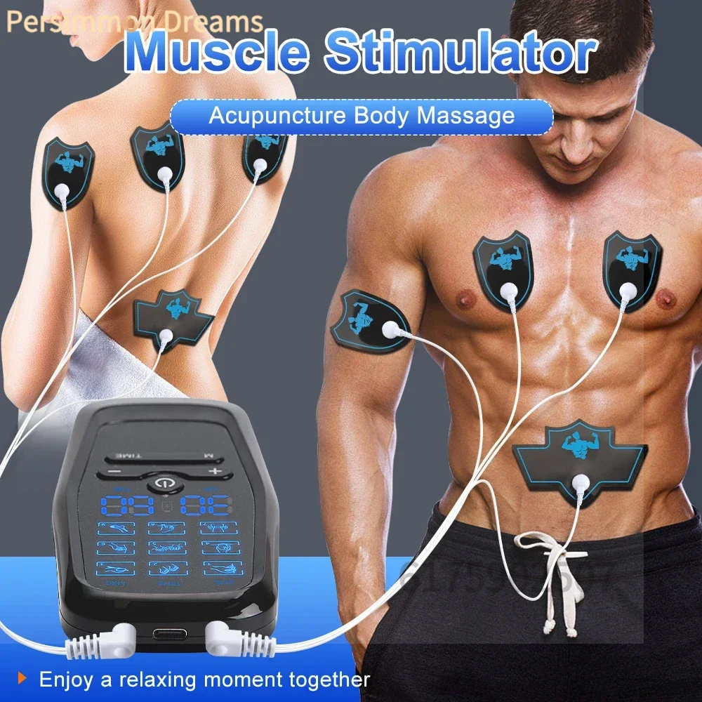 Physiotherapie Zehn Muskel Stimulator Elektrische Ems Akupunktur Körper Massage Digitale Therapie Abnehmen Maschine Elektrostimulator