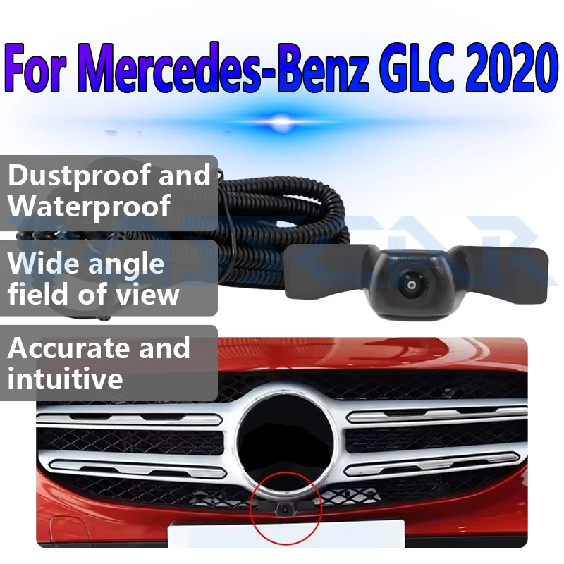 

Для Mercedes-Benz GLC 2020, автомобильная камера переднего вида, 1080P, водонепроницаемый объектив «рыбий глаз», HD, ночное видение, AHD, система мониторинга парковки