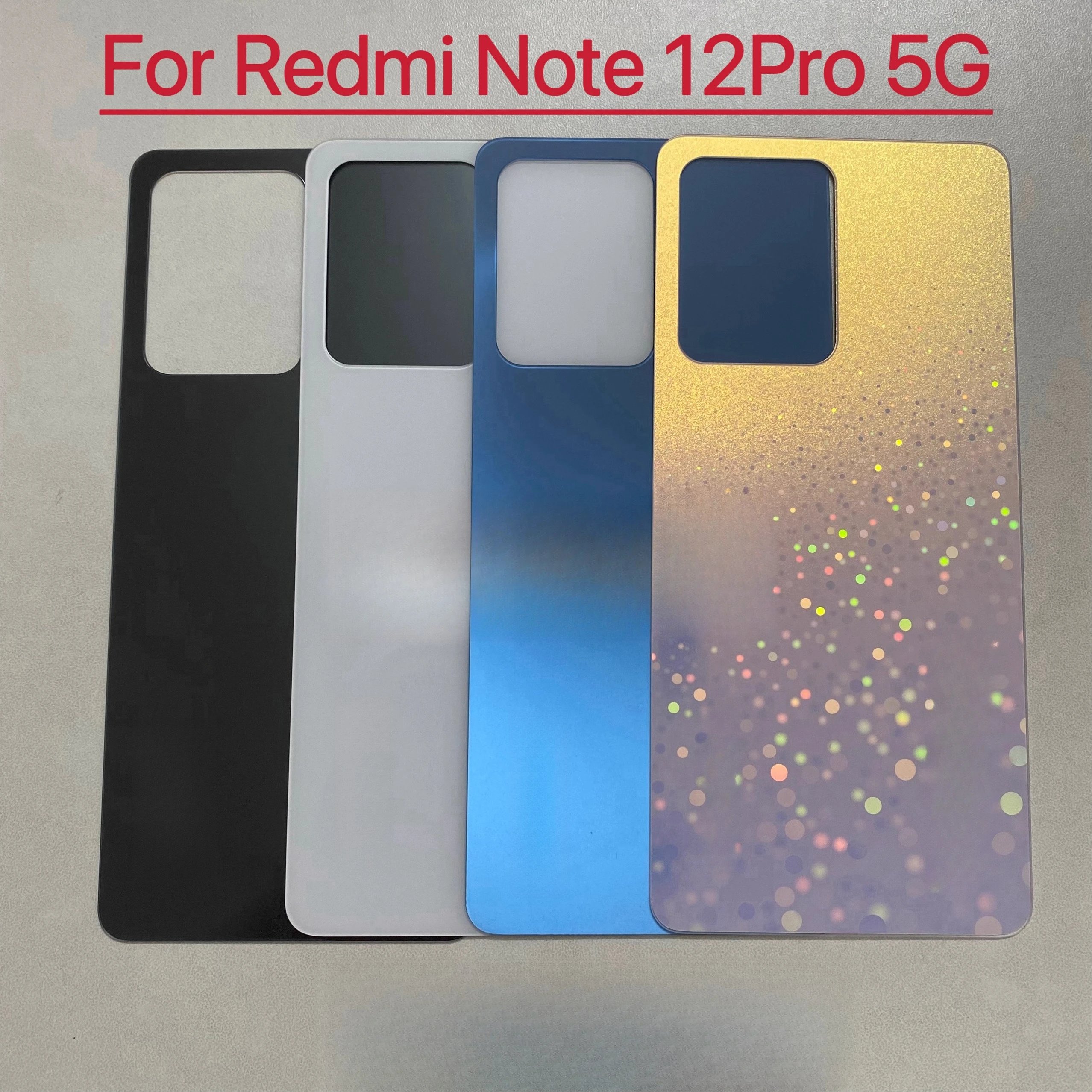 Rear Cover Back Cover Case Housing For Redmi Note 12 Pro 5G Battery Door