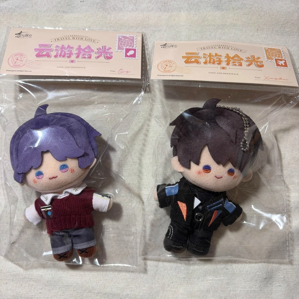 

Плюшевый брелок-игрушка для фанатов аниме Love and Deepspace: Рафаэль, Сайлус, Калеб, Зейн, Ксавьер. Подарок для поклонников.