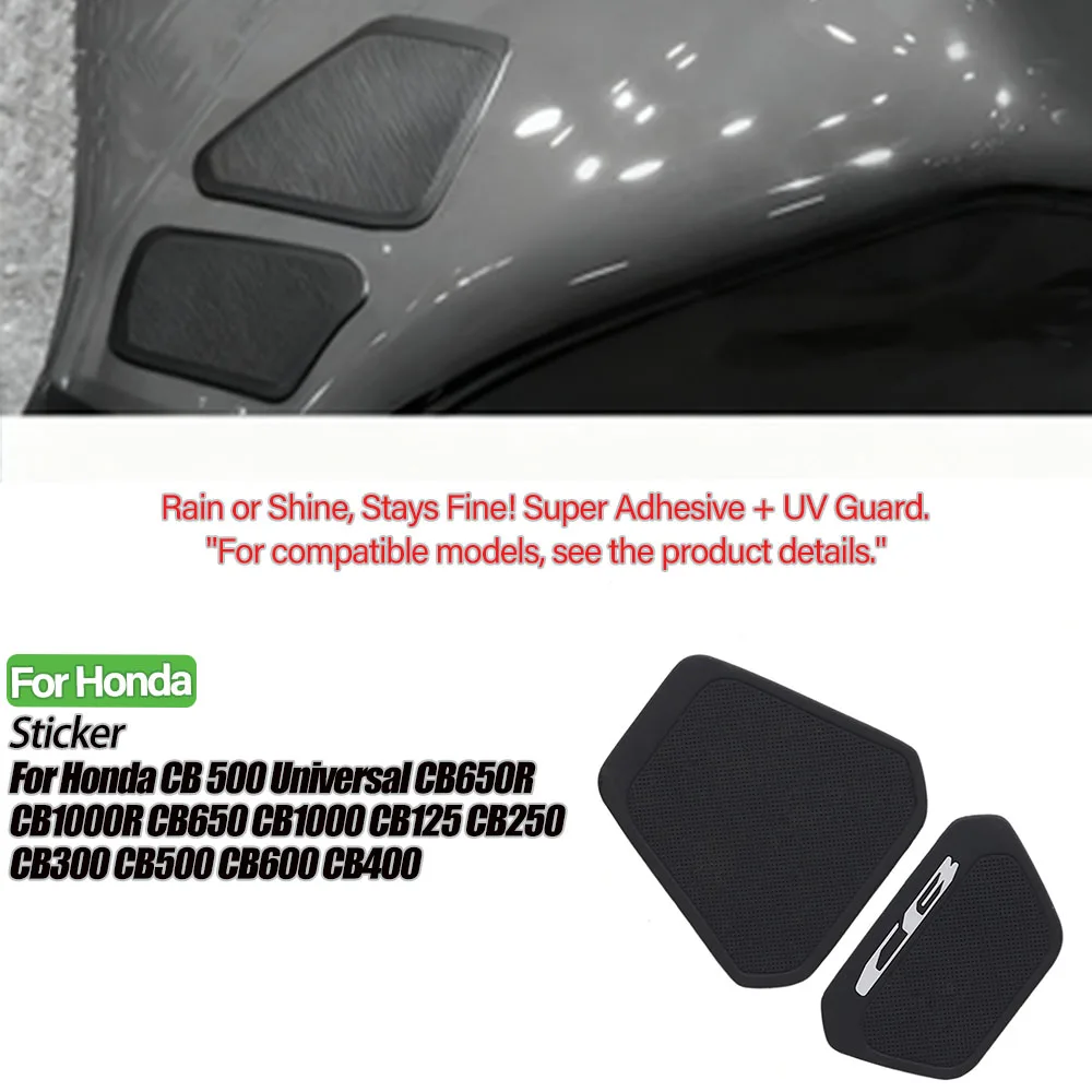 

Motorcycle Anti-skid stickers Rubber Sticker Fuel Tank Pad For Honda CB 500 Universal CB650R CB1000R CB650 CB1000 CB125 CB250