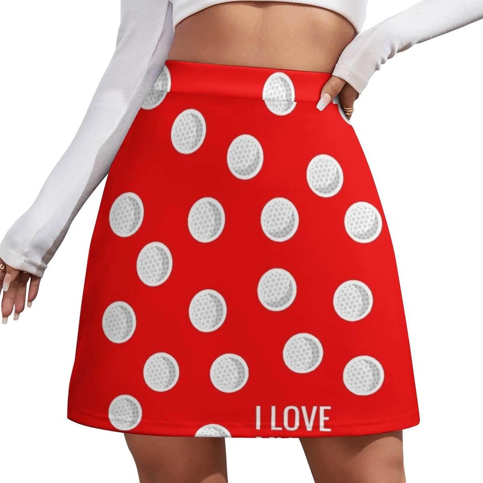 

Funny Golf Balls Golfing Golfer Hole In One Mini Skirt sexy skirt Korean skirts kawaii clothes