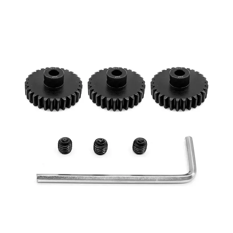 3PCS Pinion Motor Gear M1.5 8mm 11T 12T 13T 14T 15T 16T 17T 18T 19T 20T 21T 22T 23T 24T 25T for 1/6th 1/5th RC Car