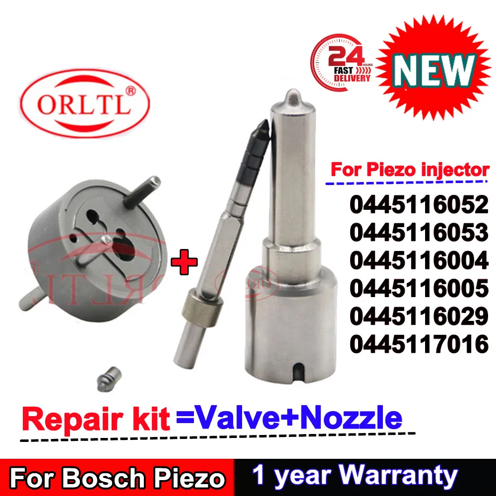 

Original Repair kit=Valve+Nozzle 0445116052 0445116053 0445116004 0445116005 0445116029 0445117016 For Bosch Piezo injector