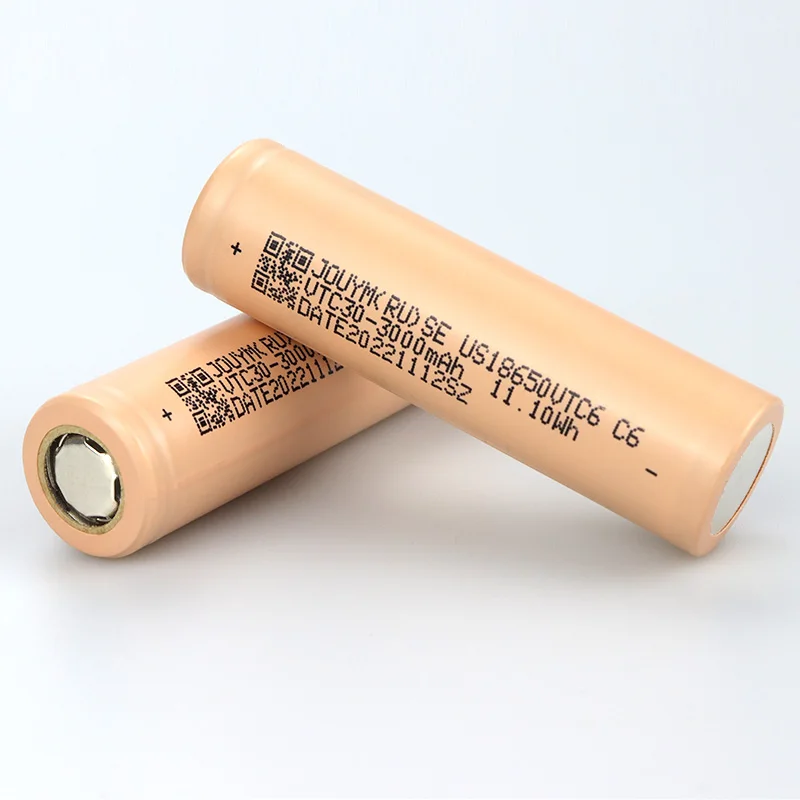 JOUYM 18650 Battery 3000mAh High current 30A 3.7V high Discharge lithium-ion batteries Power cell for Screwdriver