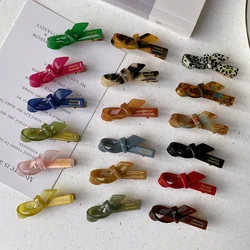REALLY DELICATE ~ South Korea France small broken hair clip bow duck-billed clip French girls fringe clip