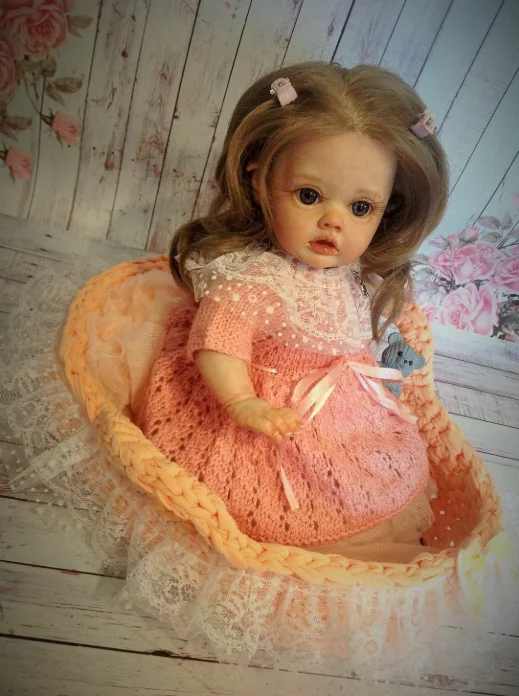 

EGO Reborn Doll Elf FLO 16inches Rooted Hair Already Painted Completed Handcraft