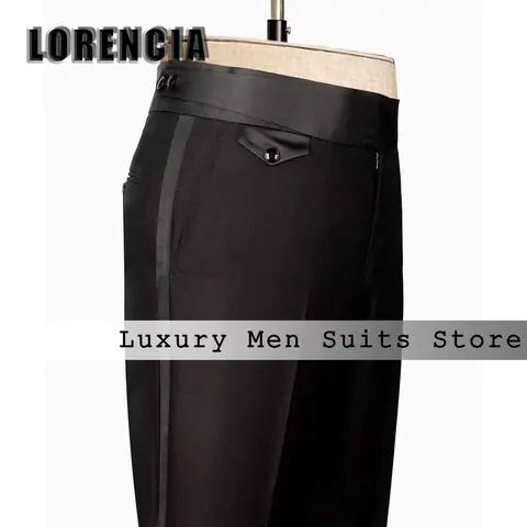 Glittrande Kristall Herrkostymer 2 Delar Enkelknäppt Sjalkrage Brudgum Smoking Bröllop Anpassad Kavaj Byxor Kostymer Homme 10 best sales glänsande herrkostym - №8