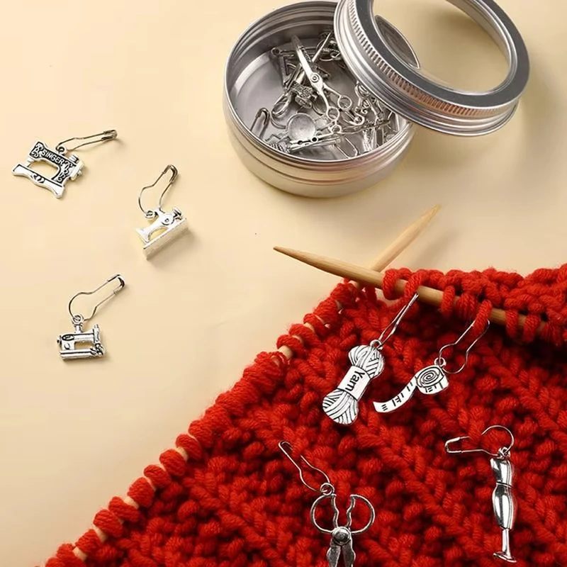 

21pcs Handmade Knitting Tools Knitting Markers Sweater Yarn Crochet Locking Knitting DIY Accessories