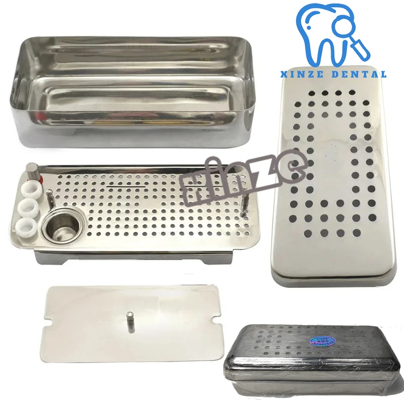 

Dental Implant Stainless Steel Platelet Rich Fibrin PRF Box GRF System Dental Container Box Kit Dentistry Implant Surgery Tool