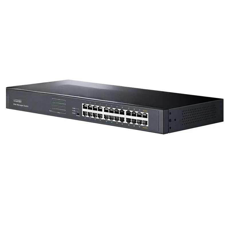 

TL-SG2024 24-port rack-mounted full Gigabit switch Enterprise network monitoring Cloud management