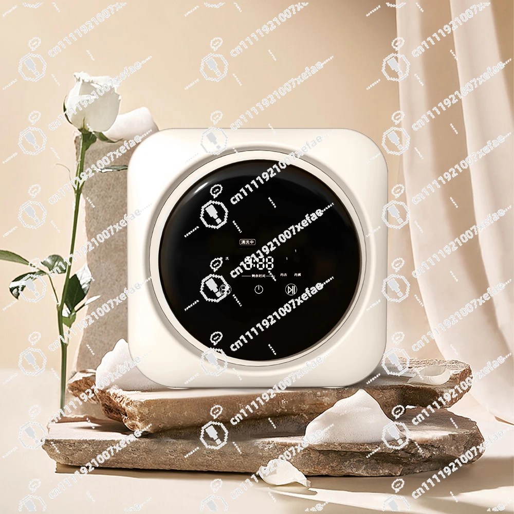 2 in 1 Mini Portable Washer and Dryer Mini Washer with Compact Dryer Stainless Steel Drum