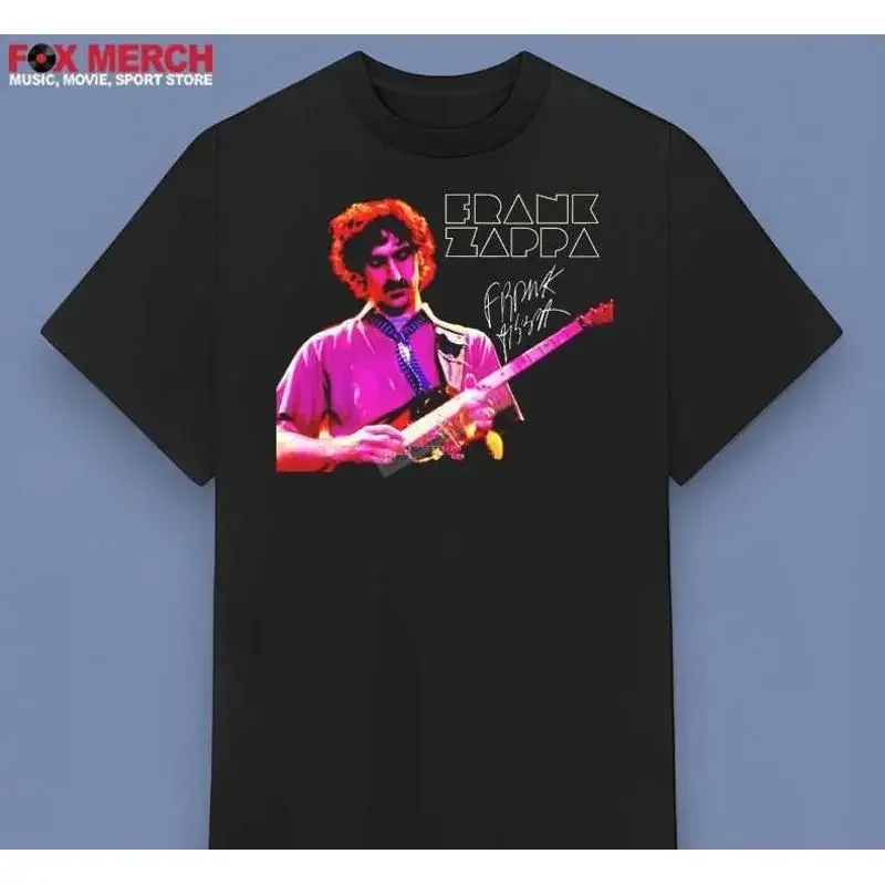 Frank Zappa On Stage Signature T Shirt Size S 5Xl