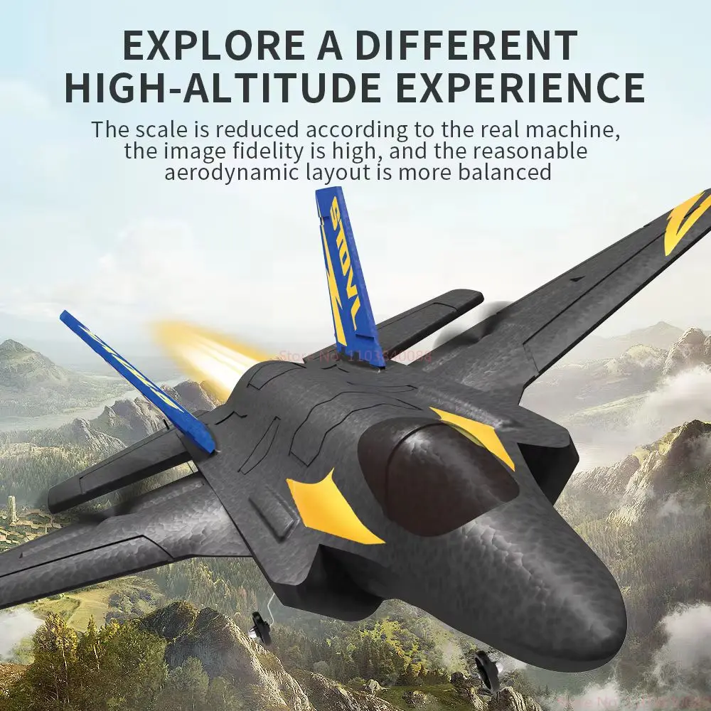 New Z57 Four Channel Remote Control Aircraft F35 Fighter Epp Foam Fixed Wing Foam Aircraft Simulation Model Toy Holiday Gift