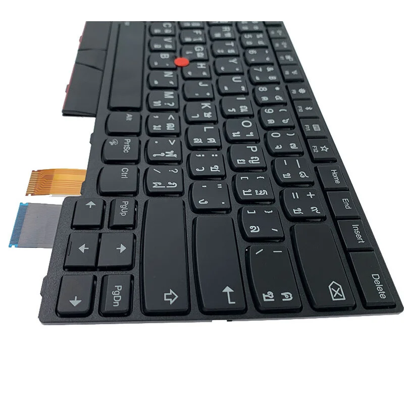 f  01HX452 FOR Lenovo Thinkpad T470 A475 T480 A485 Thai Backlit Keyboard view 3