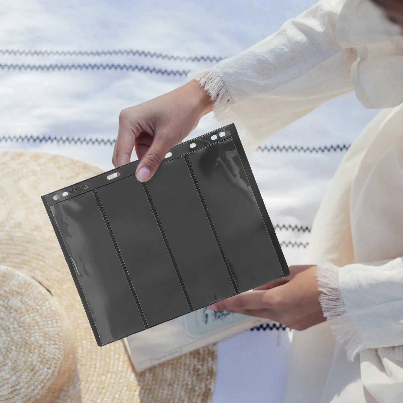 

Album Premium Stamp Holders for Collectors Durable Transparent Pages Stamps Postcards for Collectibles