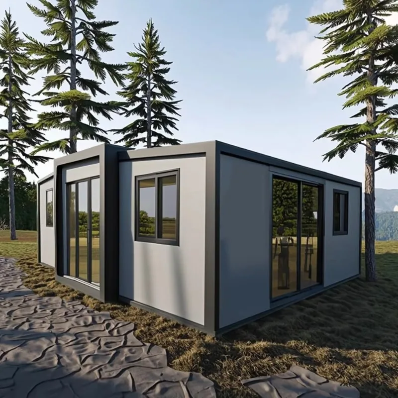 Emergency Fast Foldable Prefab Shelter Rapid Unfolding Design Lightweight Portable Container House For Flood Earthquak Disaster