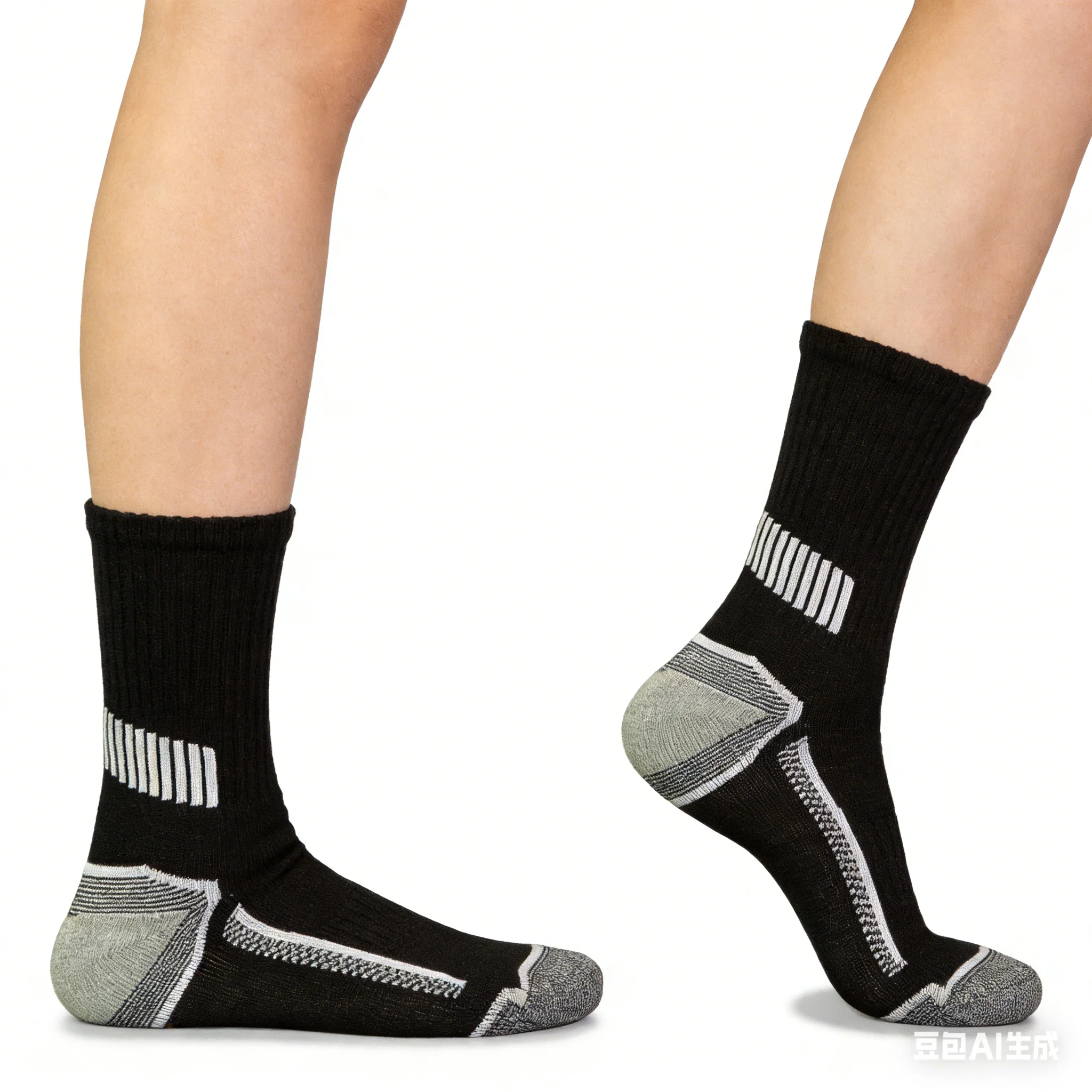 5/10 Pairs of Men's Striped Long Tube Sports Socks Breathable Fashionable Suitable for Basketball Training Outdoor Running Socks