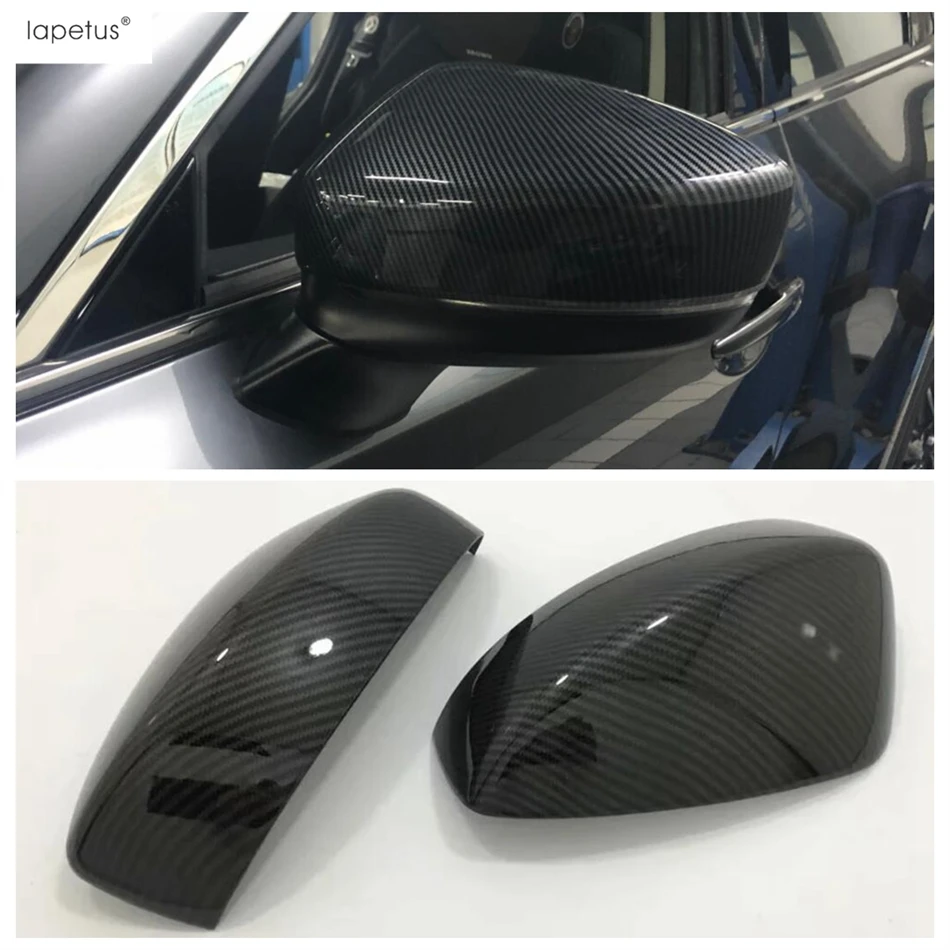 

Rearview Mirror Cap Shell Protection Decoration Cover Trim ABS Chrome / Carbon Fiber Accessories For Mazda CX-5 CX5 2017 - 2025