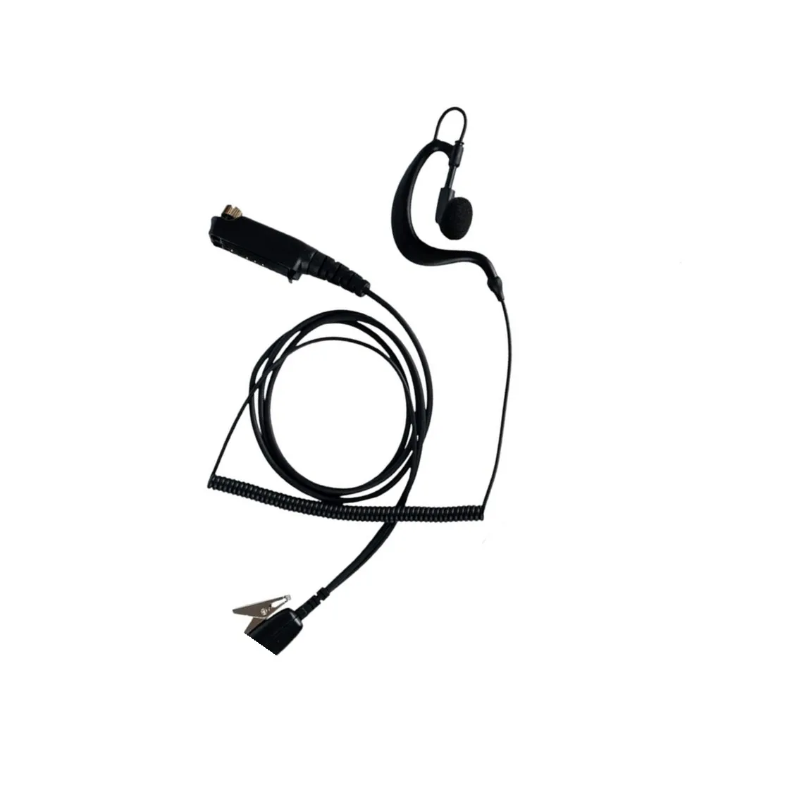 G-vormige headset met microfoon en PTT, walkietalkie, radio voor Sepura STP8000, STP8030, STP8035, STP8038, bidirectionele radio