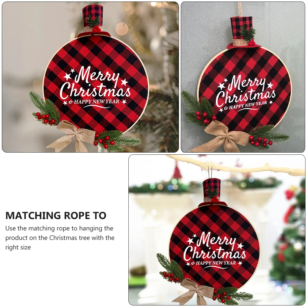 

1Pcs Christmas Hanging Sign Welcome Board Door Sign Bright Wall Hanging Pendant Decoration Door Welcome Board