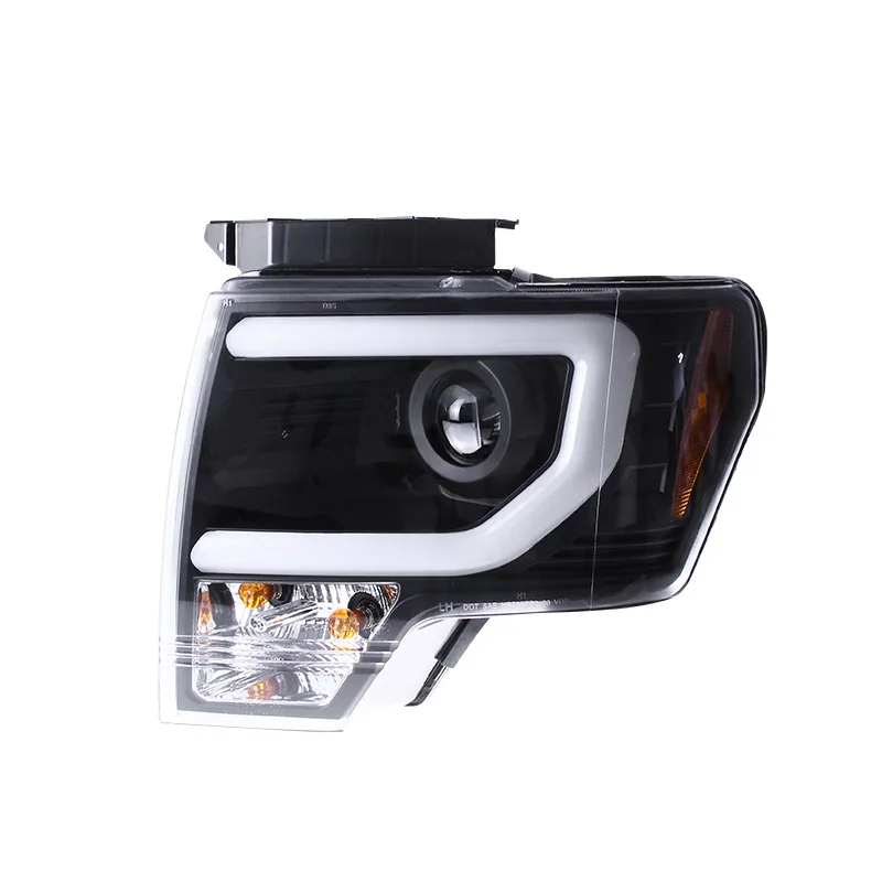 

Suitable for Ford F150 SVT RAPTOR 2008-2014 headlight assembly modified LED daytime running lights bi-optical lens xenon lamp