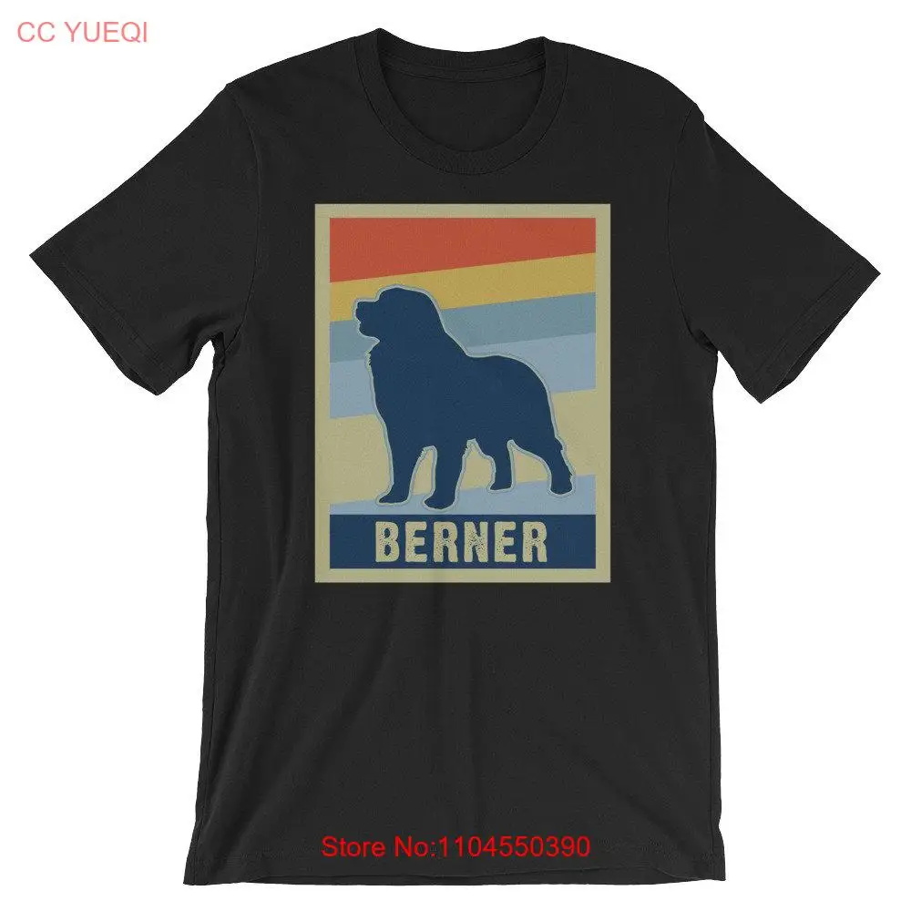 

Bernese Mountain Dog Vintage T Shirt s Retro long or short sleeves