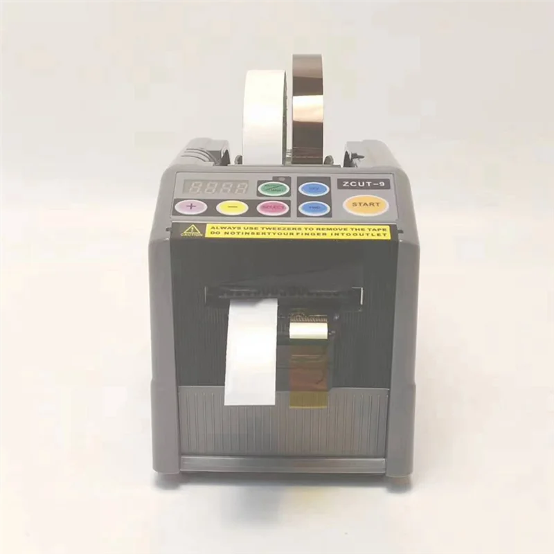 AED5-Ribbon Cutting Machine, Tape Cutter 6-60Mm Width Automatic Tape Dispenser Machine, Multipurpose Electric US Plug