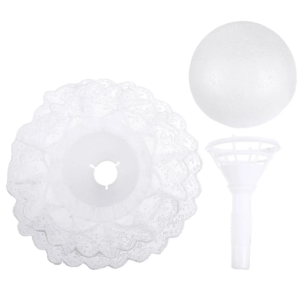 Bouquet Holder Stand Foam Hemisphere Fresh Flowers Hand DIY Bridal Handle Wedding