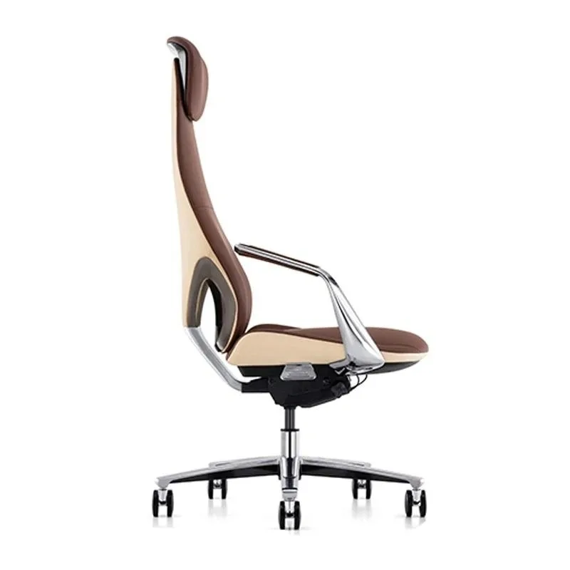 

Высококачественное легкое роскошное кожаное кресло босса, президентское кресло, эргономичное кресло