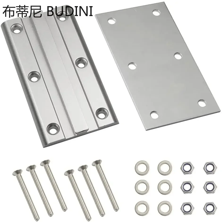 Camper Parts Aluminum Alloy Swivel Table Leg Mounting Plate Bracket 6 Screw Holes