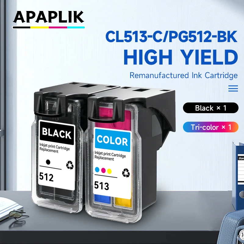 PG512 CL513 Refillable Ink Cartridge PG512 Replacement For Canon PIXMA mp230 mp250 MP240 MP270 MP480 MP499 IP2700 MX320 MX420