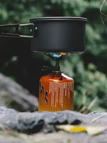 BRS Outdoor Gas Stove Mini Camping Gas Burner 25g Ultralight Titanium Picnic Hiking Cooking Stove Survival Furnace BRS-3000T