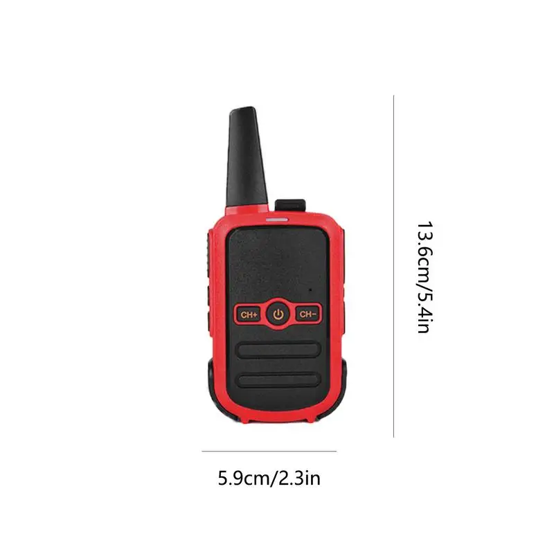 Walkie Talkie a lungo raggio Radio a 2 vie Walkie Talkie a lungo raggio Radio bidirezionale Wireless Walkie Talkie per la scuola di sicurezza