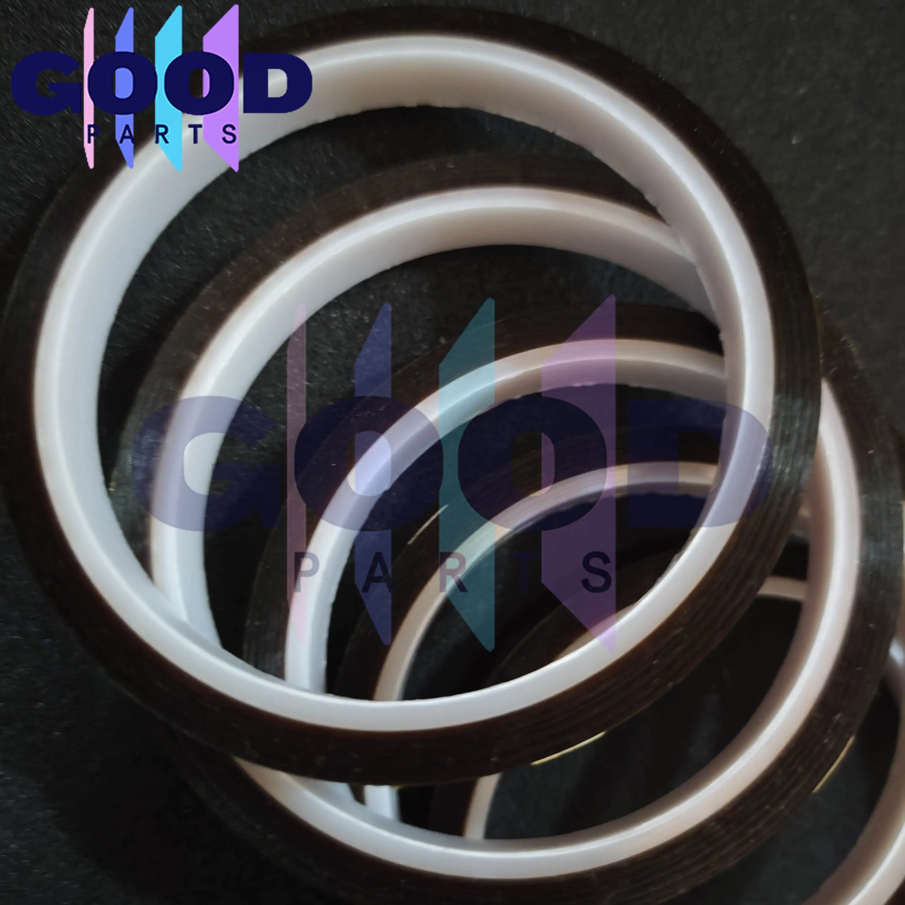 2Rolls Sublimation Heat Transfer Tape compatible for 3D Printer Bed Tape DTF Print High-Temperature Thermal Insulation Polyimide