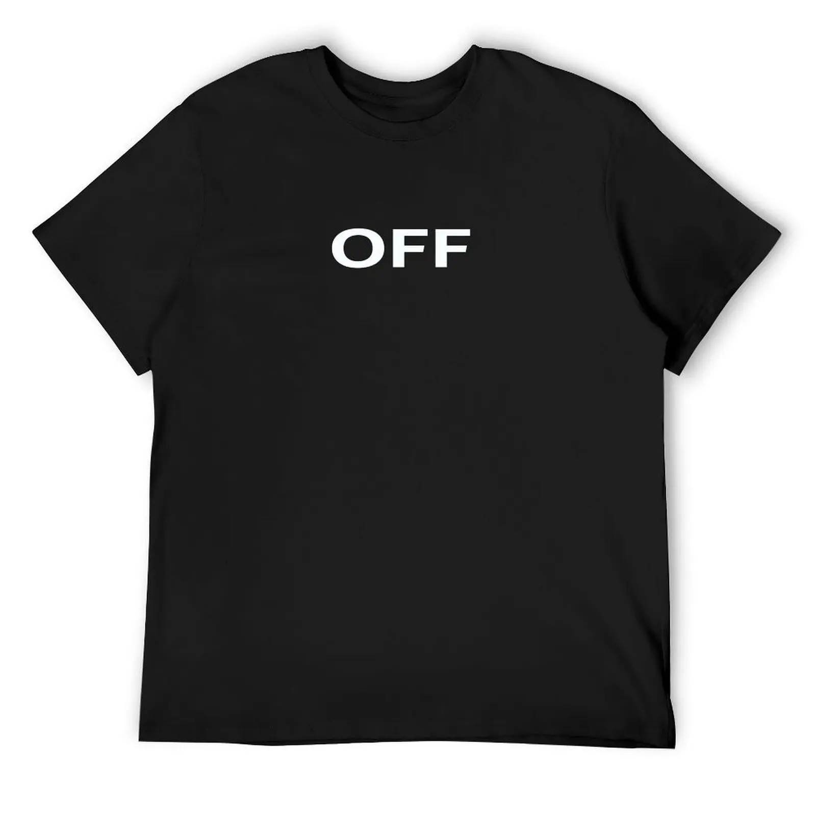 SOMETIMES WE NEED TO OFF T-Shirt summer clothes sweat mens vintage t shirts