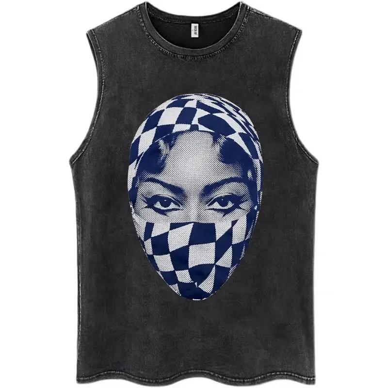 

Beyonce Washington DC Concert Tour Washed Tank Top Men Women Hip Hop Vintage Sleeveless T Shirt Cotton O-Neck Tshirt Hip Hop Tee