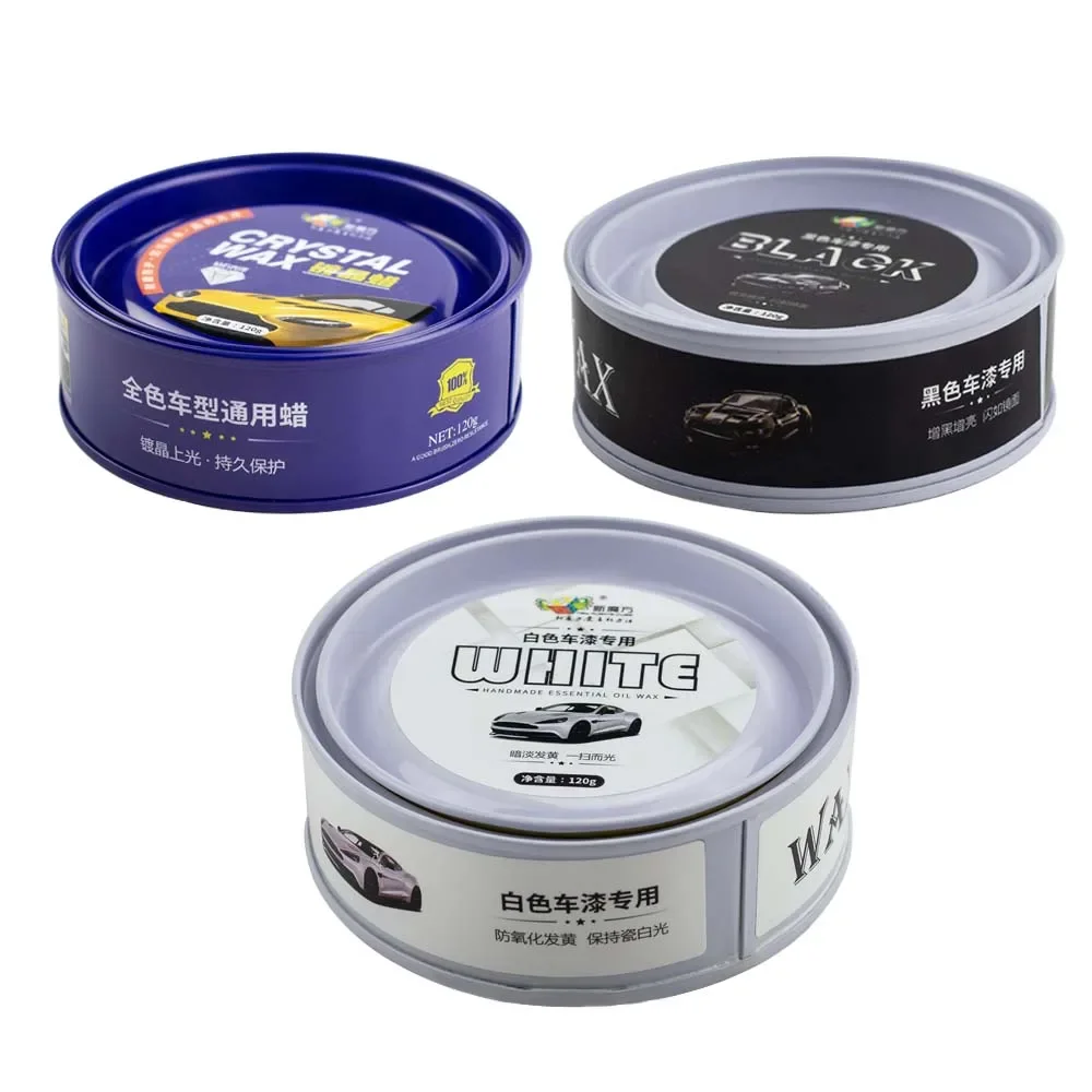 

210g Car Coating Wax Crystal Plating Set Hard Glossy Wax Layer Covering Paint Surface Coating Car Polish Waterproof Film