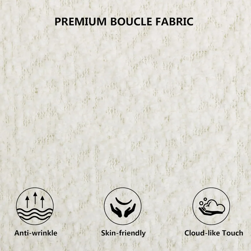 أريكة زاوية، أريكة بوكل مقسمة معيارية، أريكة عميقة مريحة على شكل سحابة، لا حاجة إلى تجميع أثاث غرفة المعيشة لغرفة المعيشة #3