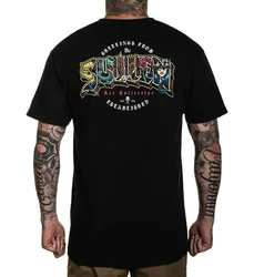 Sullen Art Collective Greetings California Font Traditional Tattoo Tee SCM4043 long or short sleeves