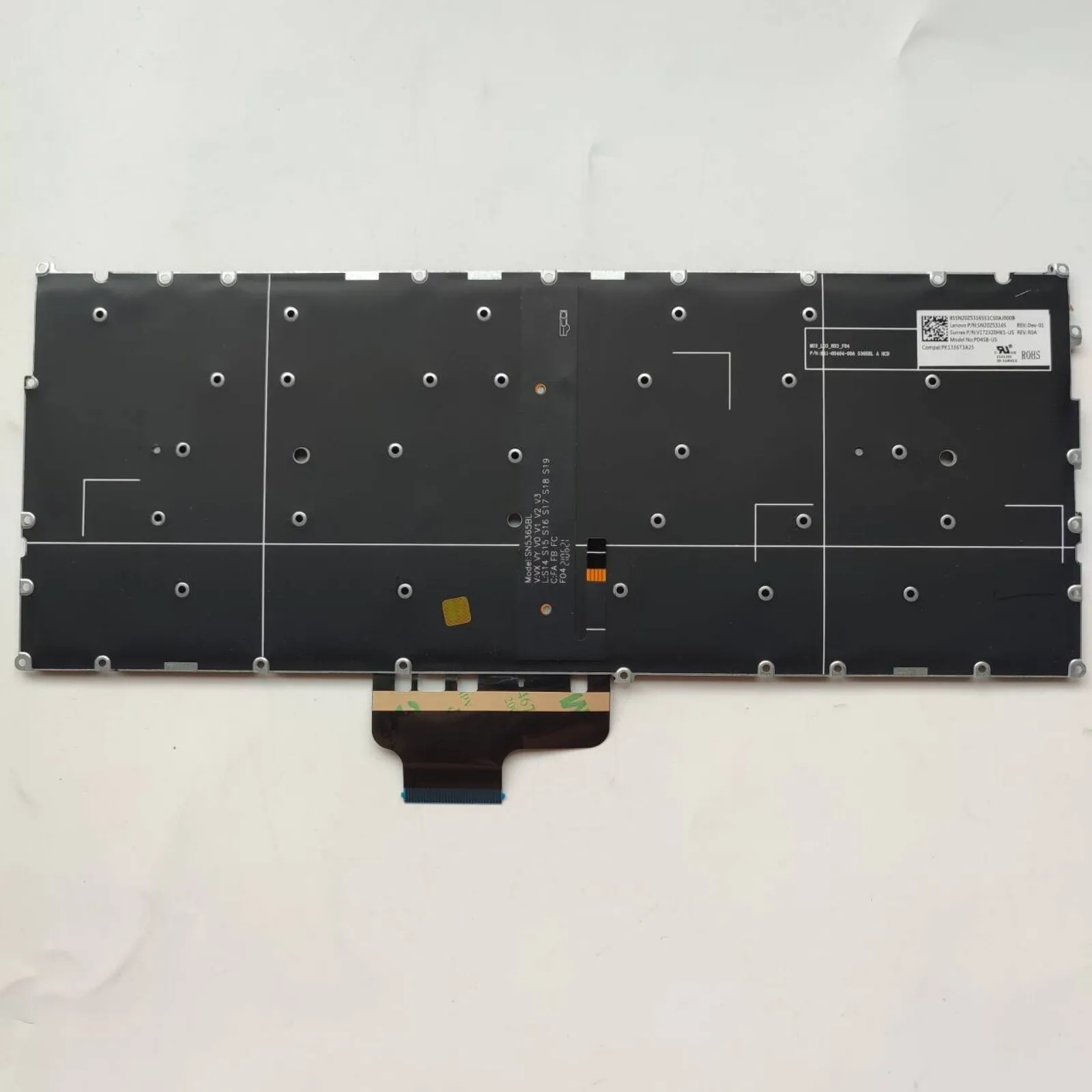 

Американская раскладка клавиатуры ноутбука для Lenovo IdeaPad 720S-13 720S-13IKB 720S-13ARR